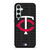 MINNESOTA TWINS BASEBALL BLACK Samsung Galaxy S23 FE Case Cover
