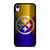 PITTSBURGH STEELERS NFL FOOTBALL METAL iPhone XR Case Cover