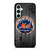 NEW YORK METS BASEBALL MLB WOOD LOGO Samsung Galaxy S23 FE Case Cover