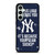 NEW YORK YANKEES MLB BASEBALL BANTER FANS 2 Samsung Galaxy S23 FE Case Cover