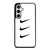 NIKE TRIPPLE SWOOSH WHITE Samsung Galaxy S23 FE Case Cover