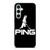 PING GOLF BLACK LOGO Samsung Galaxy S23 FE Case Cover
