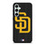 SAN DIEGO BROWN BASEBALL BLACK Samsung Galaxy S23 FE Case Cover