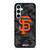 SAN FRANCISCO GIANTS BASEBALL BLACK CAMO Samsung Galaxy S23 FE Case Cover