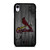 SAINT LOUIS CARDINALS BASEBALL MLB WOOD LOGO iPhone XR Case Cover