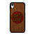 SANTA CRUZ SKATEBOARD WOODEN LOGO iPhone XR Case Cover