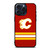 CALGARY FLAMES LOGO NHL HOCKEY TEAM ICON iPhone 15 Pro Max Case Cover