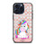 COACH NEW YORK LOGO CUTE UNICORN iPhone 15 Pro Max Case Cover