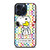 COACH NEW YORK LOGO SNOOPY THE PEANUTS iPhone 15 Pro Max Case Cover
