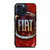 FIAT CAR RED LOGO iPhone 15 Pro Max Case Cover