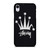 STUSSY FUZZY REGAL CROWN iPhone XR Case Cover