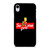 SUPREME BART SIMPSONS SKATEABOARD iPhone XR Case Cover