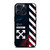 OFF WHITE LOGO MARBLE NIKE iPhone 15 Pro Max Case Cover