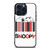 SNOOPY THE PEANUTS CARTOON BARCODE iPhone 15 Pro Max Case Cover