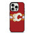 CALGARY FLAMES HOCKEY TEAM LOGO iPhone 15 Pro Case Cover