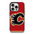 CALGARY FLAMES NHL HOCKEY TEAM LOGO iPhone 15 Pro Case Cover