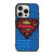 SUPERMAN TYPOGRAPHY LOGO iPhone 15 Pro Case Cover