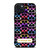 COACH NEW YORK COLORFULL BLACK PATTERN EMBLEM iPhone 15 Plus Case Cover
