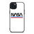 NASA LOGO ICON EMBLEM iPhone 15 Plus Case Cover