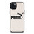 PUMA LOGO BLACK WHITE ICON iPhone 15 Plus Case Cover