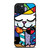 ROMERO BRITTO SERENE CAT ART iPhone 15 Plus Case Cover