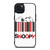 SNOOPY THE PEANUTS CARTOON BARCODE iPhone 15 Plus Case Cover