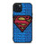 SUPERMAN TYPOGRAPHY LOGO iPhone 15 Plus Case Cover
