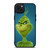 THE GRINCH DR SEUSS EVIL SMILING iPhone 15 Plus Case Cover