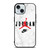 AIR JORDAN NIKE SHOES LOGO MARBLE iPhone 15 Case Cover