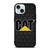 CATERPILLAR CAT TRACTOR LOGO HEXA METAL iPhone 15 Case Cover