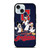 CLEVELAND INDIANS BASEBALL DISNEY MICKEY DONALD GOOFY iPhone 15 Case Cover