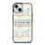 COACH NEW YORK LOGO AMERICAN LEGACY COLORFUL PATTERN iPhone 15 Case Cover