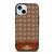 COACH NEW YORK LOGO BROWN LEATHER iPhone 15 Case Cover