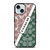 COACH NEW YORK LOGO PINK GREEN PATTERN ICON iPhone 15 Case Cover
