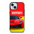 FERRARI LOGO RED CAR iPhone 15 Case Cover