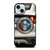 FORD MUSTANG CAR LOGO WHITE iPhone 15 Case Cover