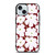 MARIMEKO HERITAGE WHITE RED FLOWER iPhone 15 Case Cover