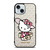 MICHAEL KORS MK LOGO HELLO KITTY iPhone 15 Case Cover
