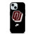 OKLAHOMA SOONERS UNIVERSITY FOOTBALL TEAM LOGO iPhone 15 Case Cover