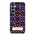 COACH NEW YORK COLORFULL BLACK PATTERN EMBLEM Samsung Galaxy S24 Plus Case Cover