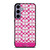 COACH NEW YORK LOGO PATTERN PINK EMBLEM Samsung Galaxy S24 Plus Case Cover