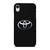 TOYOTA MOTOR CARBON FIBER iPhone XR Case Cover