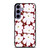 MARIMEKO HERITAGE WHITE RED FLOWER Samsung Galaxy S24 Plus Case Cover