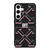OFF WHITE LOGO BLACK PINK Samsung Galaxy S24 Case Cover