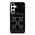 OFF WHITE LOGO TIME DATE CARBON Samsung Galaxy S24 Case Cover