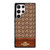 COACH NEW YORK LOGO BROWN LEATHER Samsung Galaxy S23 Ultra Case Cover