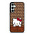 COACH NEW YORK LOGO HELLO KITTY BROWN Samsung Galaxy S23 FE Case Cover
