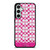 COACH NEW YORK LOGO PATTERN PINK EMBLEM Samsung Galaxy S23 FE Case Cover