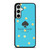KATE SPADE NEW YORK LOGO BLUE GOLDEN POLKADOTS Samsung Galaxy S23 FE Case Cover