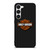 HARLEY DAVIDSON MOTORCYCLES LOGO CARBON Samsung Galaxy S23 Case Cover